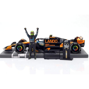 Modely aut a motorek model 1/18 McLaren MCL38 Lando Norris Abu Dhabi World Champion 2025