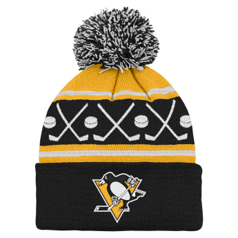 Pittsburgh Penguins dětská zimní čepice Face-Off Cuff Pom