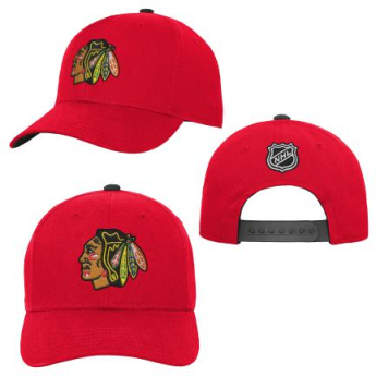 Chicago Blackhawks dětská čepice baseballová kšiltovka Precurved Snap