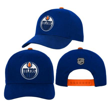 Edmonton Oilers dětská čepice baseballová kšiltovka Precurved Snap