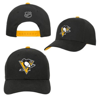 Pittsburgh Penguins dětská čepice baseballová kšiltovka Precurved Snap