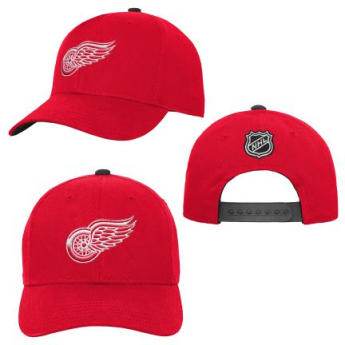 Detroit Red Wings dětská čepice baseballová kšiltovka Precurved Snap