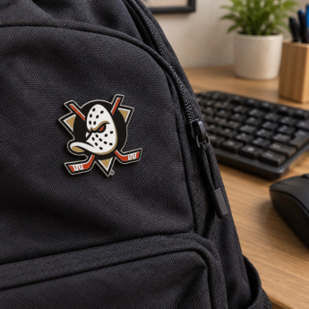 Anaheim Ducks odznak Enamel Pin Jewelry Card
