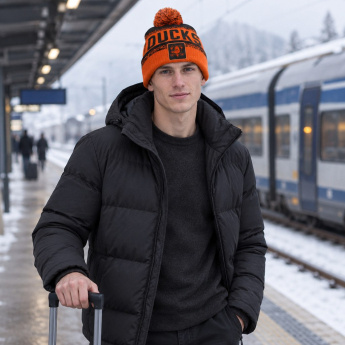 Anaheim Ducks zimní čepice Thrive Cuffed Pom