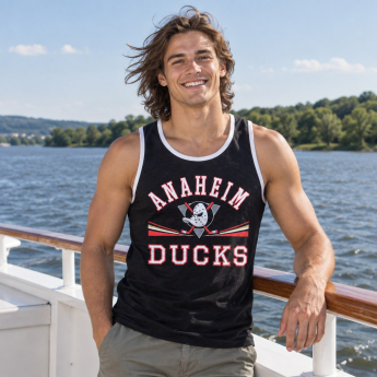 Anaheim Ducks pánské tílko NHL Orange Tank