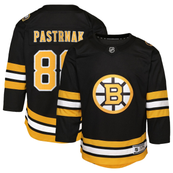 Boston Bruins dětský hokejový dres David Pastrnak Replica Home