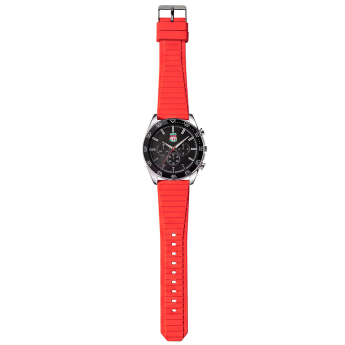 FC Liverpool hodinky Mens Silicone Strap Chronograph Watch