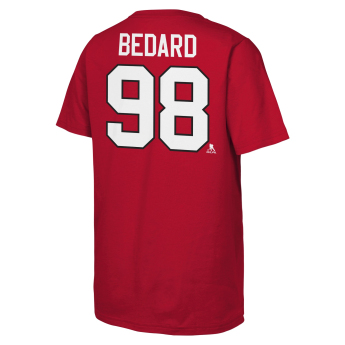 Chicago Blackhawks dětské tričko NHL Flat Name & Number Short Sleeve Cotton
