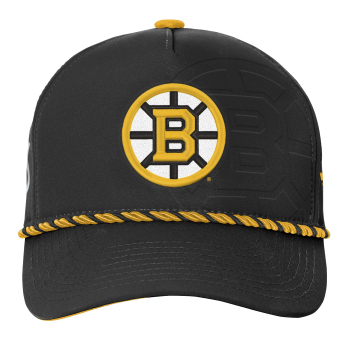 Boston Bruins dětská čepice baseballová kšiltovka NHL Authentic Pro 2026 Podium Cap