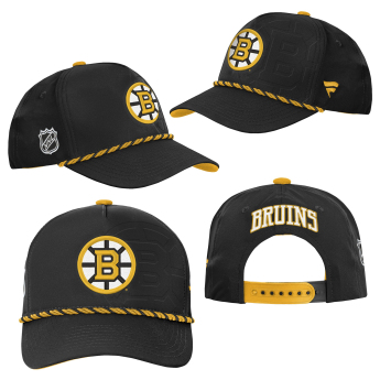Boston Bruins dětská čepice baseballová kšiltovka NHL Authentic Pro 2026 Podium Cap