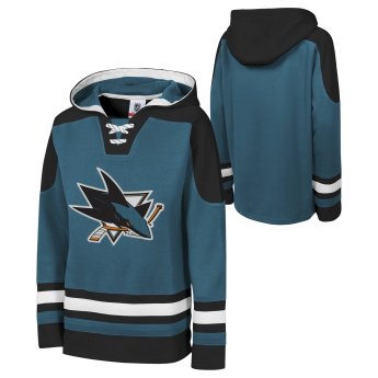 San Jose Sharks dětská mikina s kapucí NHL Ageless Must Have – Home Pullover