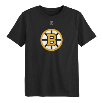 Boston Bruins dětské tričko NHL Flat Name & Number Short Sleeve Cotton