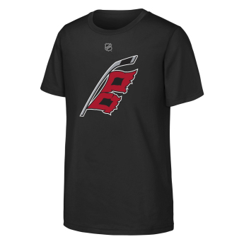 Carolina Hurricanes dětské tričko NHL Flat Name & Number Short Sleeve Cotton