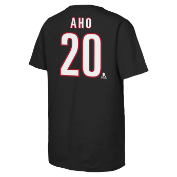 Carolina Hurricanes dětské tričko NHL Flat Name & Number Short Sleeve Cotton