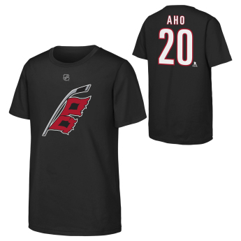 Carolina Hurricanes dětské tričko NHL Flat Name & Number Short Sleeve Cotton
