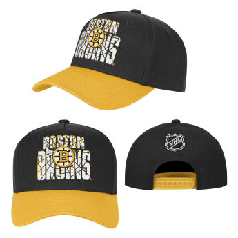 Boston Bruins dětská čepice baseballová kšiltovka NHL Icebound Pro Crown