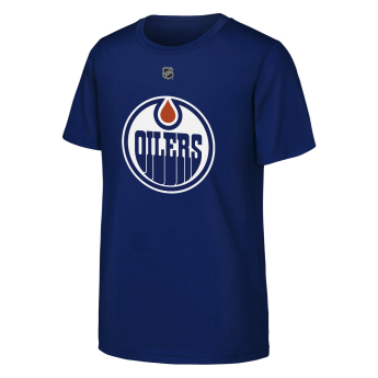 Edmonton Oilers dětské tričko NHL Flat Name & Number Short Sleeve Cotton