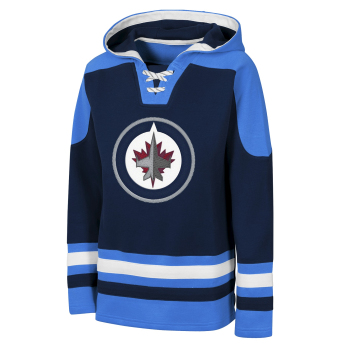 Winnipeg Jets dětská mikina s kapucí NHL Ageless Must Have – Home Pullover