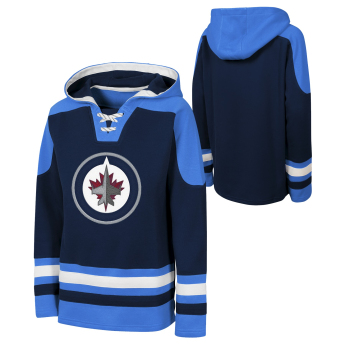 Winnipeg Jets dětská mikina s kapucí NHL Ageless Must Have – Home Pullover