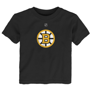 Boston Bruins dětské tričko NHL Flat Name & Number Short Sleeve Cotton