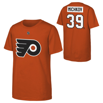 Philadelphia Flyers dětské tričko NHL Flat Name & Number Short Sleeve Cotton