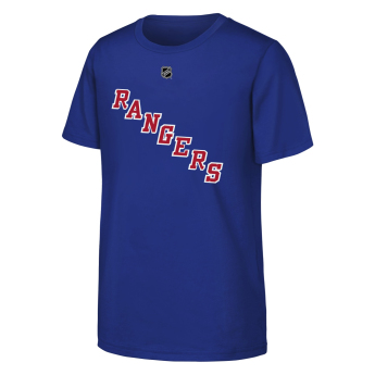 New York Rangers dětské tričko Adam Fox #23 NHL Flat Name & Number Short Sleeve Cotton