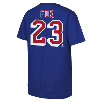 New York Rangers dětské tričko NHL Flat Name & Number Short Sleeve Cotton