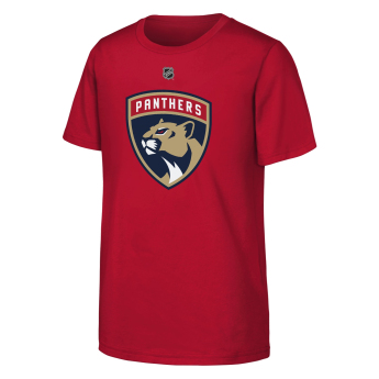 Florida Panthers dětské tričko NHL Flat Name & Number Short Sleeve Cotton