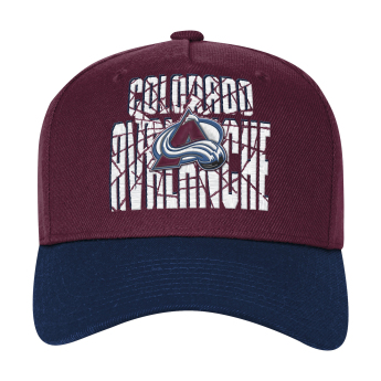Colorado Avalanche dětská čepice baseballová kšiltovka NHL Icebound Pro Crown