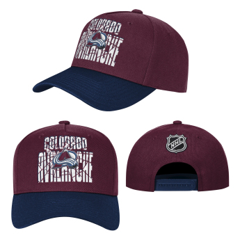 Colorado Avalanche dětská čepice baseballová kšiltovka NHL Icebound Pro Crown