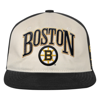 Boston Bruins dětská čepice baseballová kšiltovka NHL Flatbrim Arch Deadstock Snapback