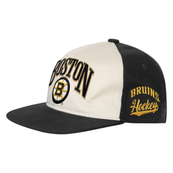 Boston Bruins dětská čepice baseballová kšiltovka NHL Flatbrim Arch Deadstock Snapback