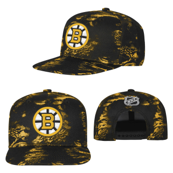 Boston Bruins dětská čepice baseballová kšiltovka NHL Dynamics Flat Brim Snapback