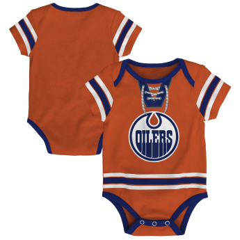 Edmonton Oilers dětské body NHL Hockey Pro Creeper – Blank