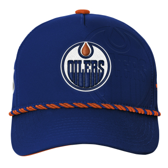 Edmonton Oilers dětská čepice baseballová kšiltovka NHL Authentic Pro 2026 Podium Cap