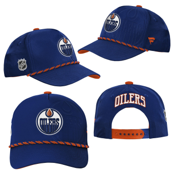 Edmonton Oilers dětská čepice baseballová kšiltovka NHL Authentic Pro 2026 Podium Cap