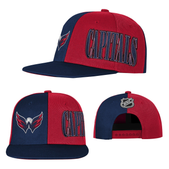 Washington Capitals dětská čepice baseballová kšiltovka NHL Icebound Flatbrim Snapback