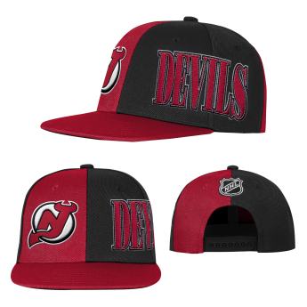 New Jersey Devils dětská čepice baseballová kšiltovka NHL Icebound Flatbrim Snapback