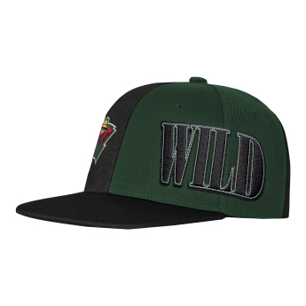 Minnesota Wild dětská čepice baseballová kšiltovka NHL Icebound Flatbrim Snapback