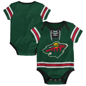 Minnesota Wild dětské body NHL Hockey Pro Creeper – Blank