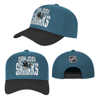 San Jose Sharks dětská čepice baseballová kšiltovka NHL Icebound Pro Crown