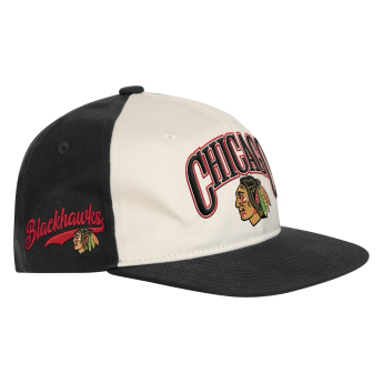 Chicago Blackhawks dětská čepice baseballová kšiltovka NHL Flatbrim Arch Deadstock Snapback