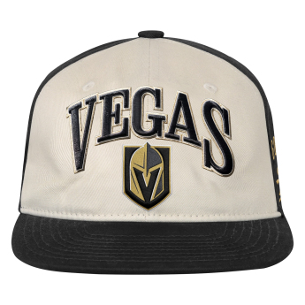 Vegas Golden Knights dětská čepice baseballová kšiltovka NHL Flatbrim Arch Deadstock Snapback