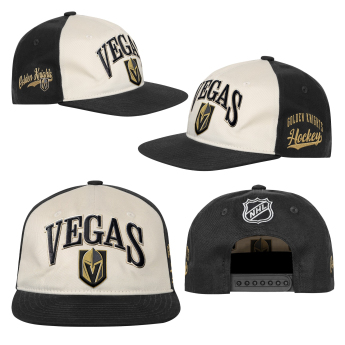 Vegas Golden Knights dětská čepice baseballová kšiltovka NHL Flatbrim Arch Deadstock Snapback
