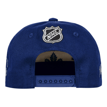 Toronto Maple Leafs dětská čepice baseballová kšiltovka NHL Flatbrim Arch Deadstock Snapback
