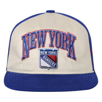 New York Rangers dětská čepice baseballová kšiltovka NHL Flatbrim Arch Deadstock Snapback