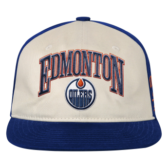 Dětská kšiltovka Edmonton Oilers NHL Flatbrim Arch Deadstock Snapback