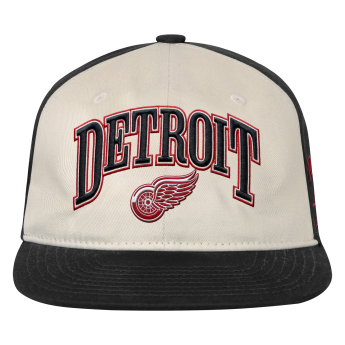 Detroit Red Wings dětská čepice baseballová kšiltovka NHL Flatbrim Arch Deadstock Snapback