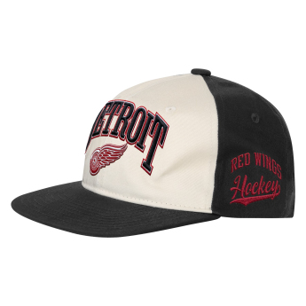 Detroit Red Wings dětská čepice baseballová kšiltovka NHL Flatbrim Arch Deadstock Snapback