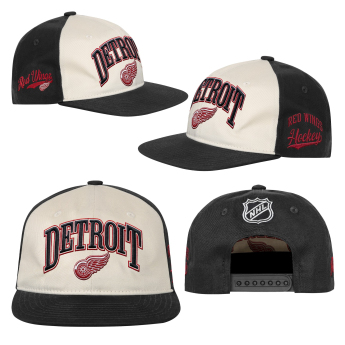 Detroit Red Wings dětská čepice baseballová kšiltovka NHL Flatbrim Arch Deadstock Snapback